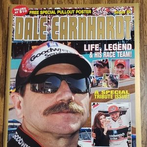 Vintage Dale Earnhardt Collection of Newspapers and Magazines